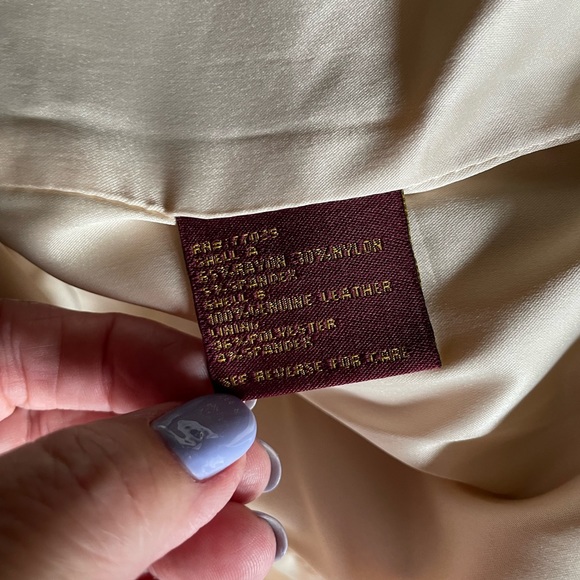 NWT Hal Rubenstein blazer jacket with leather trim - Picture 8 of 10